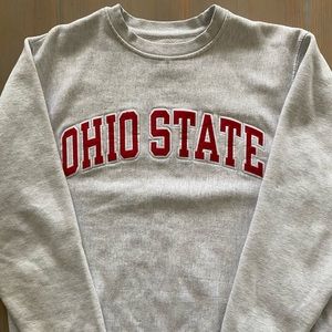 Ohio State Unisex Gray Sweatshirt Size M